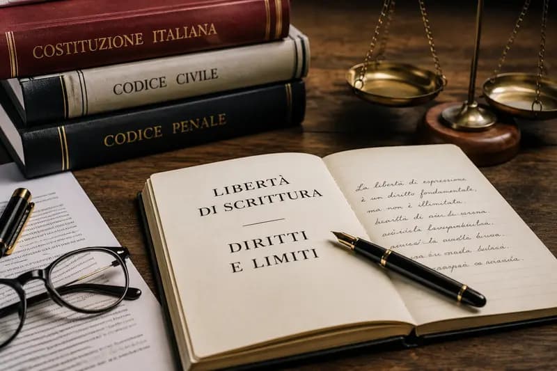 I limiti giuridici della libertà di scrittura