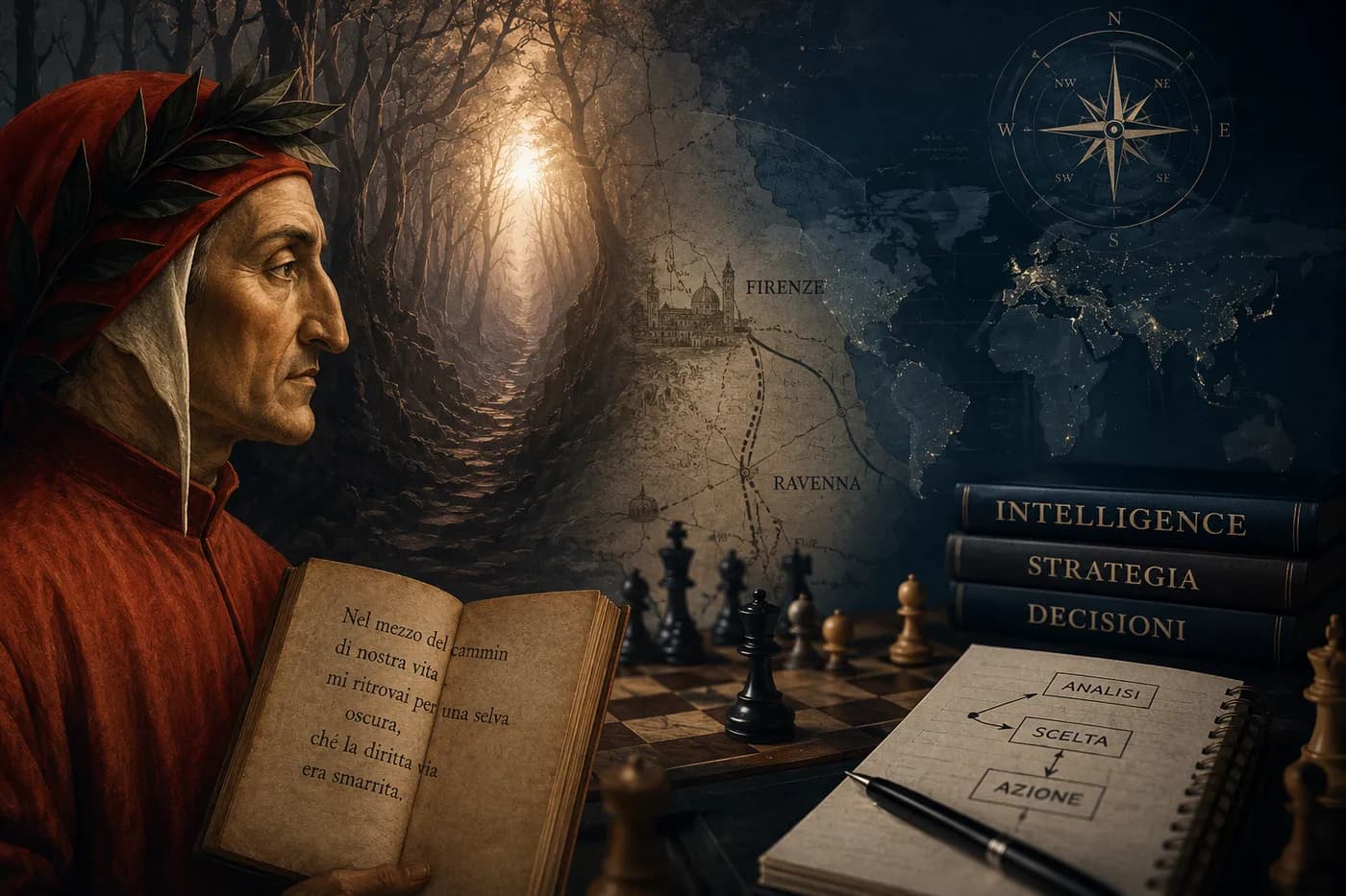 Oltre la selva oscura: Dante, Intelligence e Decisione strategica